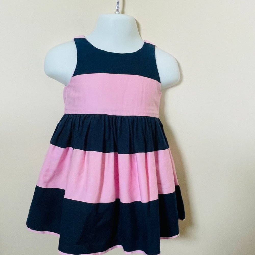 💕Ralph Lauren Infant Dress- Pink & Blue Kids Dress Size 9 months